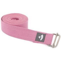Pasek do jogi Manduka Unfold 182cm - Ekologiczny, Różowy. Czerwone paski damskie Manduka, bez wzorów, z bawełny. Za 79.99 zł.