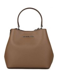 Michael Kors Torebka w kolorze brązowym - 20 x 17 x 10 cm rozmiar: onesize. Brązowe torebki klasyczne damskie Michael Kors, z materiału, na ramię, bez dodatków. Za 454.95 zł.