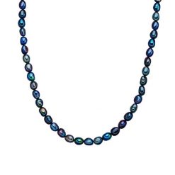 Valero Pearls Naszyjnik z pereł srebro wysokiej próby Perła hodowlana słodkowodna żółte złoto Naszyjniki 1 ct Damski. Żółte naszyjniki damskie Valero Pearls, z perłą, pozłacane. Za 318.99 zł.