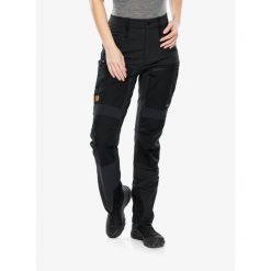 Spodnie trekkingowe damskie Fjallraven Keb Agile Winter Trousers. Czarne spodnie sportowe damskie Fjällräven, na zimę, xl, bez wzorów, narciarskie. Za 1,001.99 zł.