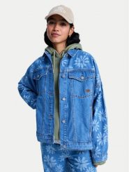 Roxy Kurtka jeansowa Salty Horizon ERJJK03700 Niebieski Regular Fit. Niebieskie kurtki damskie Roxy, l, bez wzorów, z bawełny, bez kaptura. Za 339.99 zł.