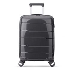 Walizka kabinowa Semi Line. Czarne walizki Semi-line, bez wzorów. Za 159.99 zł.