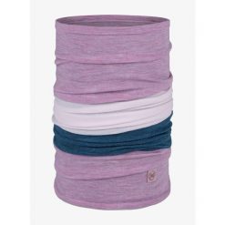 Chusta wielofunkcyjna Buff Merino Move - solid camelia. Fioletowe chusty damskie Buff, bez wzorów. Za 149.90 zł.