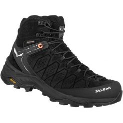 Buty Trekkingowe Damskie Salewa Alp Trainer 2 Mid Gtx. Czarne obuwie trekkingowe damskie Salewa, z gore-texu, bez zapięcia. Za 1,067.00 zł.