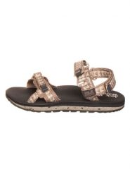 Jack Wolfskin Sandały trekkingowe "Outfresh" w kolorze beżowym rozmiar: 35,5. Brązowe sandały damskie Jack Wolfskin, bez wzorów, z otwartym noskiem, bez obcasa, na płaskiej podeszwie, bez zapięcia. Za 154.07 zł.