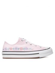 Converse Trampki All Star EVA Lift Platform Florals A14995C Różowy. Czerwone trampki dziewczęce Converse, bez wzorów, z materiału, bez zapięcia. Za 199.99 zł.