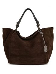 Lucca Baldi Skórzany shopper bag "Gimignano" w kolorze brązowym - 45 x 50 x 20 cm rozmiar: onesize. Brązowe shopper bag Lucca Baldi, bez wzorów, z materiału, przez ramię, bez dodatków. Za 310.35 zł.