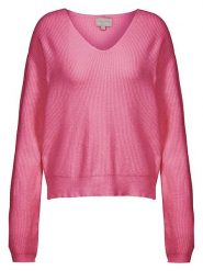 Herrlicher Sweter "Betti" w kolorze różowym rozmiar: M. Różowe swetry klasyczne damskie Herrlicher, m, ze splotem, bez kołnierzyka. Za 164.45 zł.