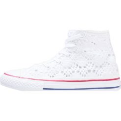 Converse CHUCK TAYLOR ALL STAR Tenisówki i Trampki wysokie white/red/blue. Białe buty sportowe dziewczęce Converse, z materiału. W wyprzedaży za 237.30 zł.