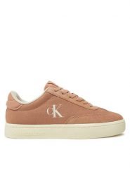 Calvin Klein Jeans Sneakersy Classic Cupsole Low Mix Mg Wn YW0YW01636 Różowy. Czerwone obuwie sportowe damskie Calvin Klein Jeans, z jeansu, bez zapięcia. Za 339.99 zł.