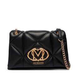 Torebka LOVE MOSCHINO. Czarne torebki klasyczne damskie Love Moschino, bez dodatków. Za 1,029.00 zł.