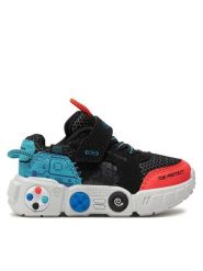 Skechers Sneakersy Lil Gametronix 402262N/BKMT Czarny. Czarne buty sportowe chłopięce Skechers, z materiału, bez zapięcia. Za 142.79 zł.