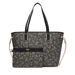 Torebka TOUS. Brązowe shopper bag tous, bez wzorów, bez dodatków. Za 999.99 zł.