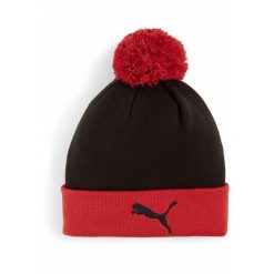 Młodzieżowa czapka z pomponem AC Milan PUMA For All Time Red Black. Czarna czapki damskie Puma, bez wzorów. Za 119.00 zł.