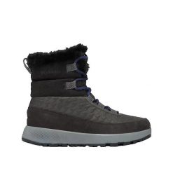 Buty trekkingowe Columbia Slopeside Peak Luxe Szare. Szare obuwie trekkingowe damskie Columbia, z materiału, bez zapięcia. Za 429.00 zł.