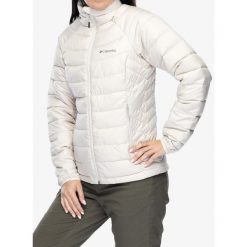 Kurtka ocieplana damska Columbia Powder Lite II Full Zip Jacket. Białe kurtki damskie Columbia, bez wzorów, bez kaptura. Za 308.99 zł.