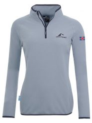 Westfjord Bluza polarowa "Hekla" w kolorze szarym rozmiar: M. Szare bluzy damskie Westfjord, m, bez wzorów, z materiału, bez kaptura. Za 101.23 zł.
