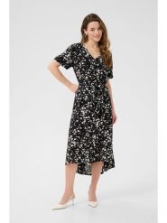 Kaffe Sukienka w kolorze czarno-białym rozmiar: 46. Czarne sukienki damskie Kaffe, bez wzorów, z tkaniny, klasyczne, bez ramiączek. Za 126.99 zł.