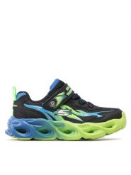 Skechers Sneakersy Heat-Flux 400103L/BBLM Czarny. Czarne buty sportowe chłopięce Skechers, z materiału, bez zapięcia. Za 219.99 zł.