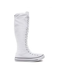 Converse Trampki Chuck Taylor All Star Xx-Hi A10456C Biały. Białe trampki damskie Converse, bez wzorów, z materiału, bez zapięcia. Za 289.99 zł.