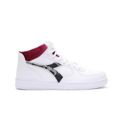 Trampki damskie DIADORA RAPTOR MID REPTILE WN. Białe trampki damskie Diadora, bez wzorów, bez zapięcia. Za 109.99 zł.
