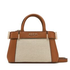 Torebka Guess. Brązowe torebki klasyczne damskie Guess, bez dodatków. Za 349.99 zł.