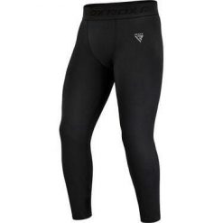 Legginsy RDX T15 Compression. Czarne legginsy damskie RDX SPORTS, bez wzorów. Za 89.99 zł.