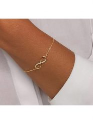 DI GIORGIO Pozłacana bransoletka z elementem ozdobnym rozmiar: onesize. Żółte bransoletki damskie DI GIORGIO, pozłacane. Za 74.95 zł.