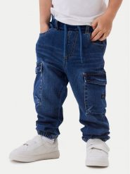 NAME IT Jeansy 13224943 Granatowy Baggy Fit. Niebieskie jeansy chłopięce Name it, z bawełny. Za 109.99 zł.