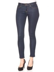 Levi´s Dżinsy "711" - Skinny fit - w kolorze granatowym rozmiar: W26/L32. Niebieskie jeansy damskie z podwyższonym stanem. Za 175.67 zł.