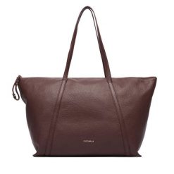 Torebka Coccinelle. Czerwone shopper bag Coccinelle, bez dodatków. Za 1,299.00 zł.
