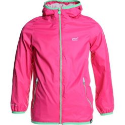 Regatta LEVER II Kurtka przeciwdeszczowa hot pink. Czerwone kurtki i płaszcze chłopięce Regatta, z materiału. Za 129.00 zł.