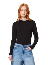 Scotch & Soda Koszulka w kolorze czarnym rozmiar: XL. Czarne bluzki damskie Scotch & Soda, xl, bez wzorów, bez kołnierzyka, bez ramiączek. Za 134.95 zł.