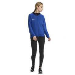 Damska kurtka dresowa z pełnym zamkiem błyskawicznym Craft Extend. Niebieskie kurtki sportowe damskie Craft, xl, bez wzorów, z dresówki, bez kaptura. Za 332.60 zł.