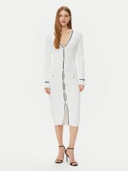 Marciano Guess Sweter 171623 Biały Classic Fit. Białe kardigany damskie Marciano Guess, xl, z aplikacjami, z wiskozy. Za 519.99 zł.