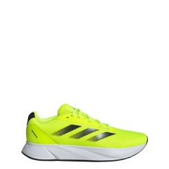 Buty Duramo SL. Czarne obuwie sportowe damskie Adidas, z materiału, bez zapięcia, do biegania. W wyprzedaży za 239.20 zł.