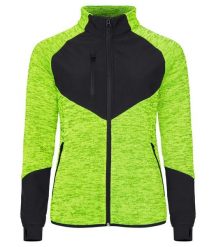 Clique Haines Women Polarowa kurtka z softshellem. Żółte kurtki damskie CLIQUE, m, bez wzorów, z dzianiny, bez kaptura. Za 284.23 zł.