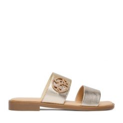 Klapki Lasocki. Żółte klapki damskie Lasocki, bez wzorów, bez obcasa, bez zapięcia. Za 129.99 zł.