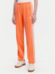 Adidas Spodnie dresowe adicolor Classics Firebird JC8286 Pomarańczowy Regular Fit. Brązowe spodnie dresowe damskie Adidas, s, bez wzorów, z dresówki. Za 179.99 zł.