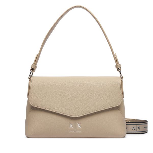 Torebka Armani Exchange. Brązowe torebki klasyczne damskie Armani Exchange, bez dodatków. Za 614.99 zł.