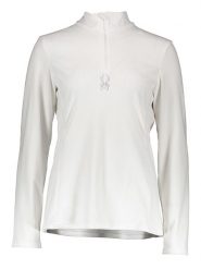 SPYDER Bluza polarowa "Shimmer" w kolorze białym rozmiar: XL. Białe bluzy damskie Spyder, xl, bez wzorów, z materiału, bez kaptura. Za 217.99 zł.