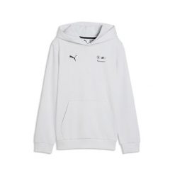 Młodzieżowa bluza z kapturem BMW M MOTORSPORT Essentials PUMA. Szara bluzy damskie Puma, l, bez wzorów, z kapturem. W wyprzedaży za 199.00 zł.