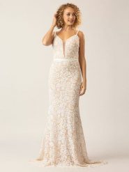 APART Sukienka w kolorze biało-beżowym rozmiar: 38. Białe sukienki damskie Apart, bez wzorów, bez ramiączek. Za 326.99 zł.