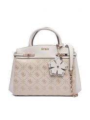 Guess Torebka Melinda HWJP99 02060 Écru. Kuferki damskie Guess, z aplikacjami, ze skóry, bez dodatków. Za 679.99 zł.