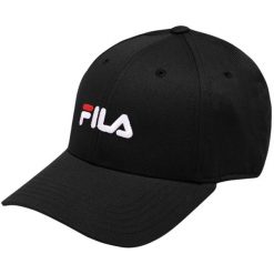 Czapka Z Daszkiem Brasov 6 Panel. Czarne czapki z daszkiem damskie Fila, bez wzorów. Za 119.99 zł.