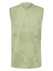 Nike Top sportowy w kolorze zielonym rozmiar: XL. Zielone koszulki sportowe damskie Nike, xl, bez wzorów, z materiału, bez ramiączek, outdoorowe, dri-fit (nike). Za 114.17 zł.
