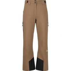 Spodnie narciarskie dla kobiet SOS Samkos 2L. Brązowe spodnie sportowe damskie SOS, na zimę, l, bez wzorów, narciarskie. Za 851.00 zł.