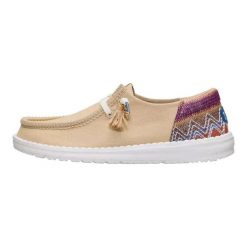 HeyDude Damskie Mokasyny Wendy Funk Beach Woven. Mokasyny damskie Hey dude, z materiału, bez obcasa. Za 259.00 zł.