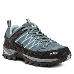 Trekkingi CMP. Zielone obuwie sportowe casual damskie CMP, bez zapięcia. Za 479.99 zł.