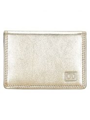 Beagles Skórzany portfel w kolorze złotym - 10 x 8 x 2 cm rozmiar: onesize. Żółte portfele damskie Beagles, bez wzorów, z materiału. Za 39.99 zł.